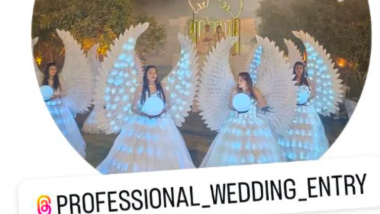 Professional wedding entry in Ahmedabad