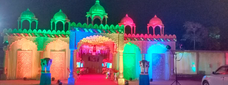 Shri Ram Mandap decoration