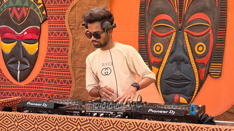 DJ LOKESH in Udaipur
