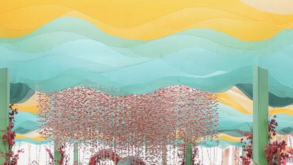 Mehul Mandap decoration in Ahmedabad
