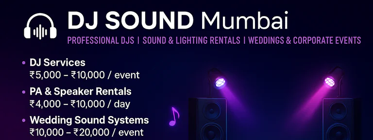 DJ SOUND in Mumbai