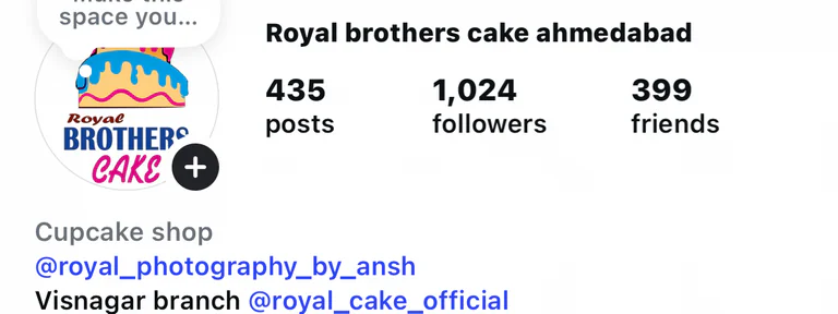Royal brothers cake in Ahmedabad