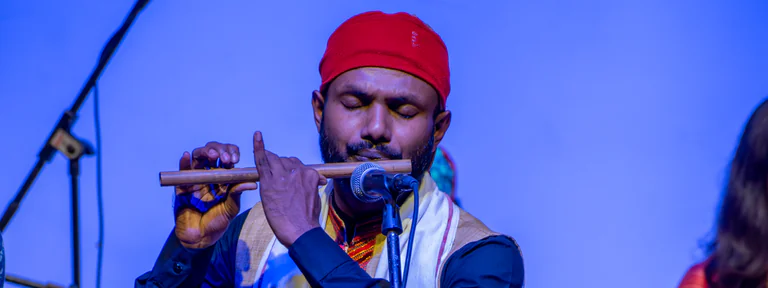 Lakhyajit Saikia Flute in New delhi