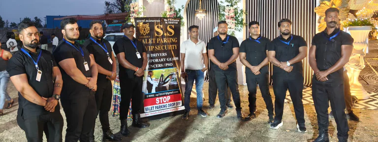 SS GROUP valet parking VIP security service Arrangement in Agra