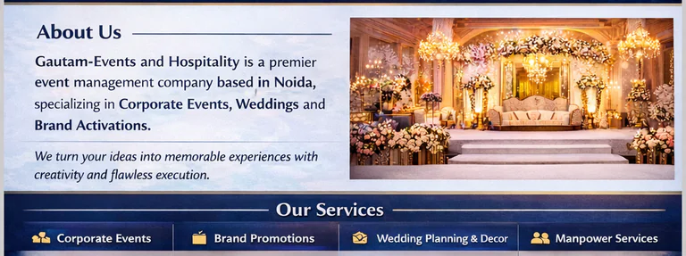 Gautamlivevents in Noida
