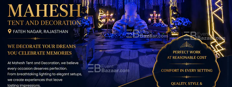 Mahesh Tent And Decoration in Udaipur