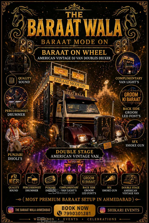 Book The Baraat Wala Ahmedabad