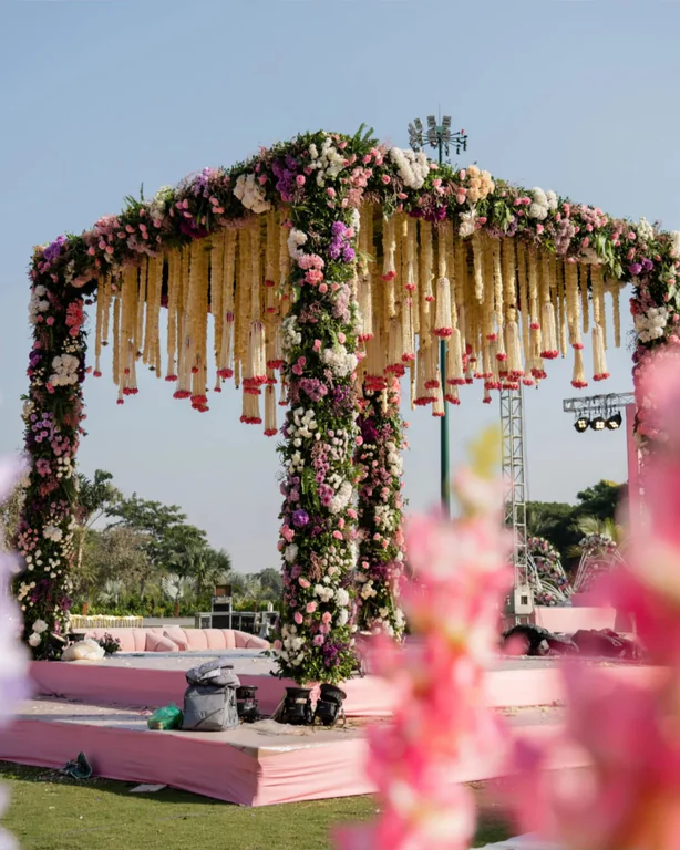 Wedding Reception And Chori Decor 