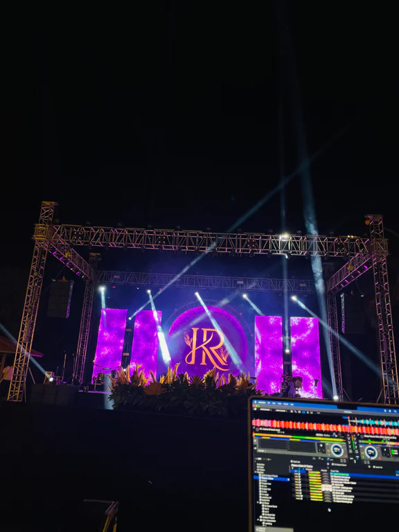 Wedding sangeet DJ night