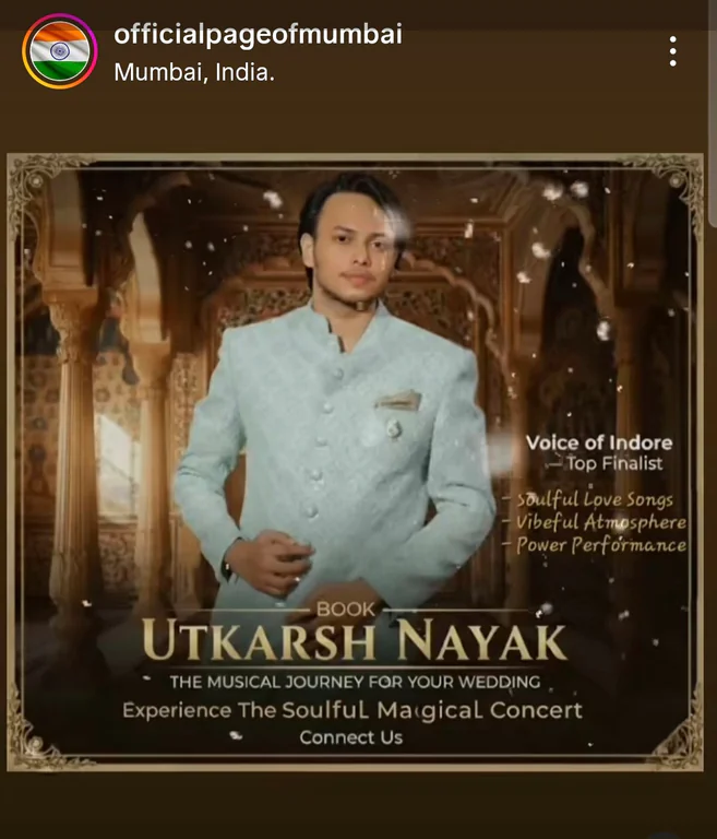 Utkarsh Nayak- Voice Of Indore Top Finalist 