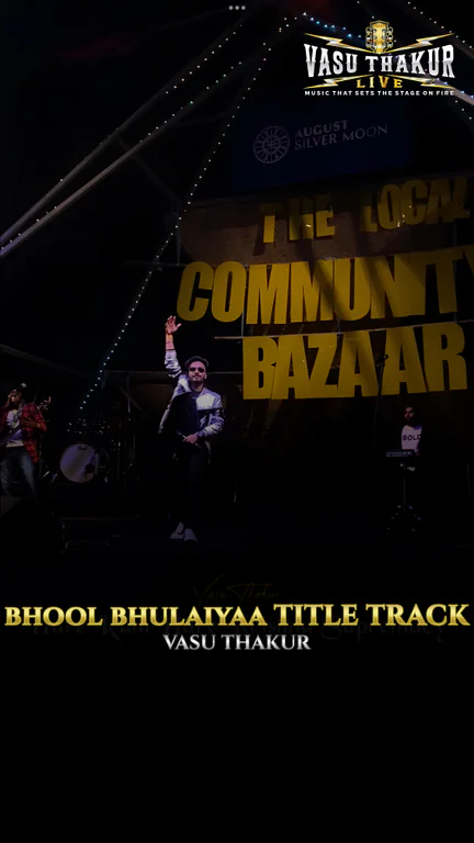 Bhool Bhulaiyaa Live Experience | Vasu Thakur Live