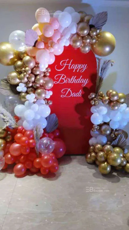 Backdrop decor