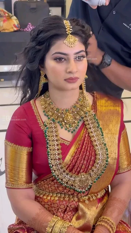 Asha transformation Hair look