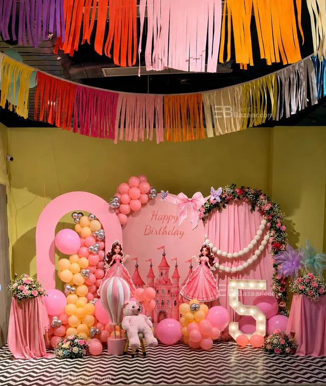 Princess Birthday Backdrop