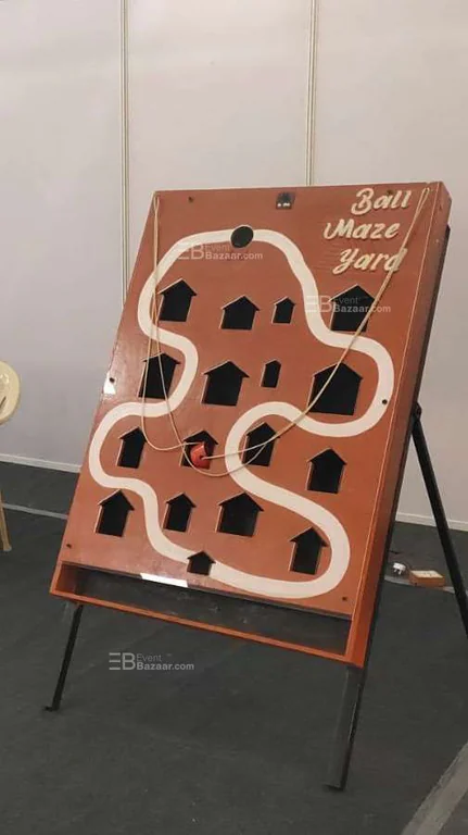 Ball maze Yard game