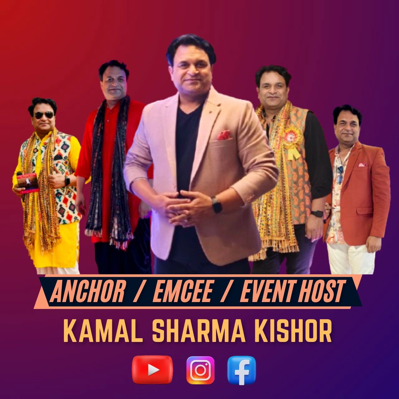 Anchor Kamal Sharma Kishor