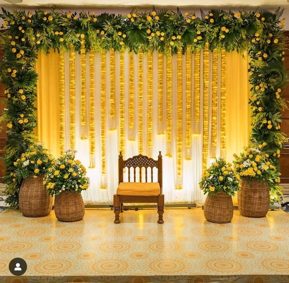 Wedding Events - Mandap & Haldi Decoration photo 2