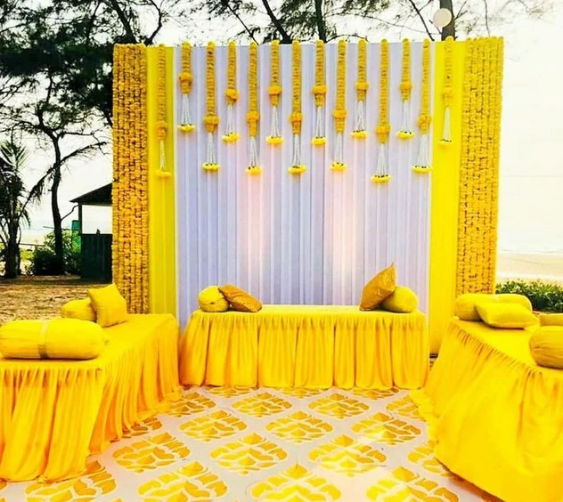Wedding Events - Mandap & Haldi Decoration photo 7