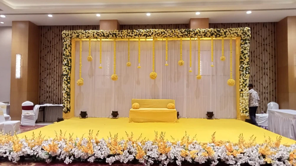 Wedding Events - Mandap & Haldi Decoration photo 4