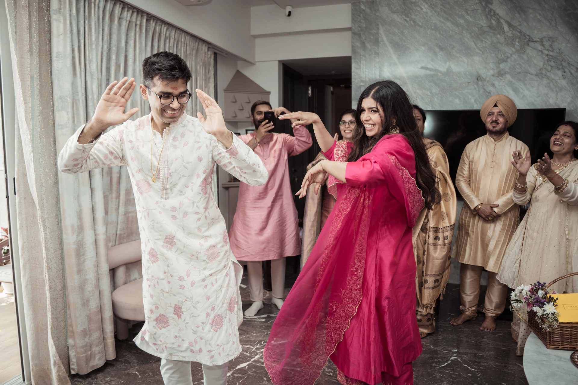Niti & Rajeev Roka Function photo 6