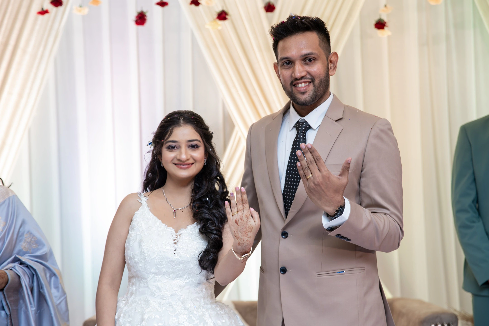 Samira & Rohan Reception photo 9