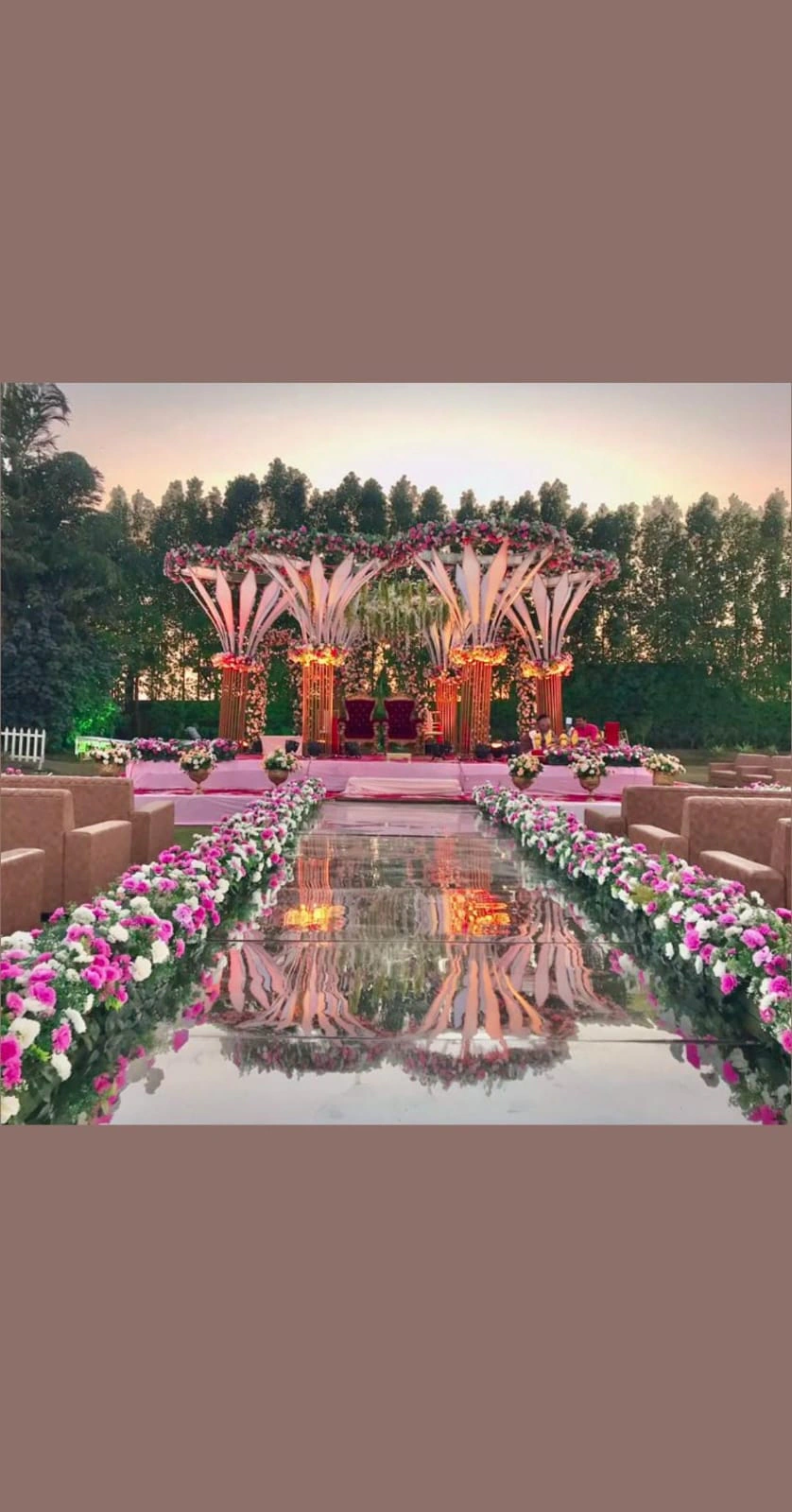 Flower decoration Wedding chori entrance  photo 2