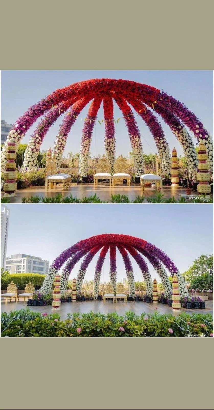 Flower decoration Wedding chori entrance  photo 1