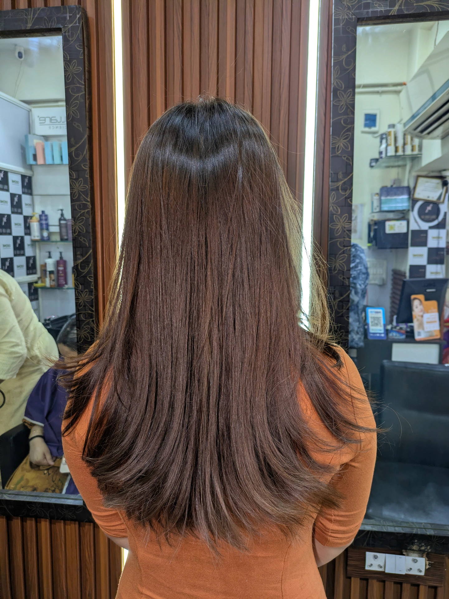 Caramel brown color