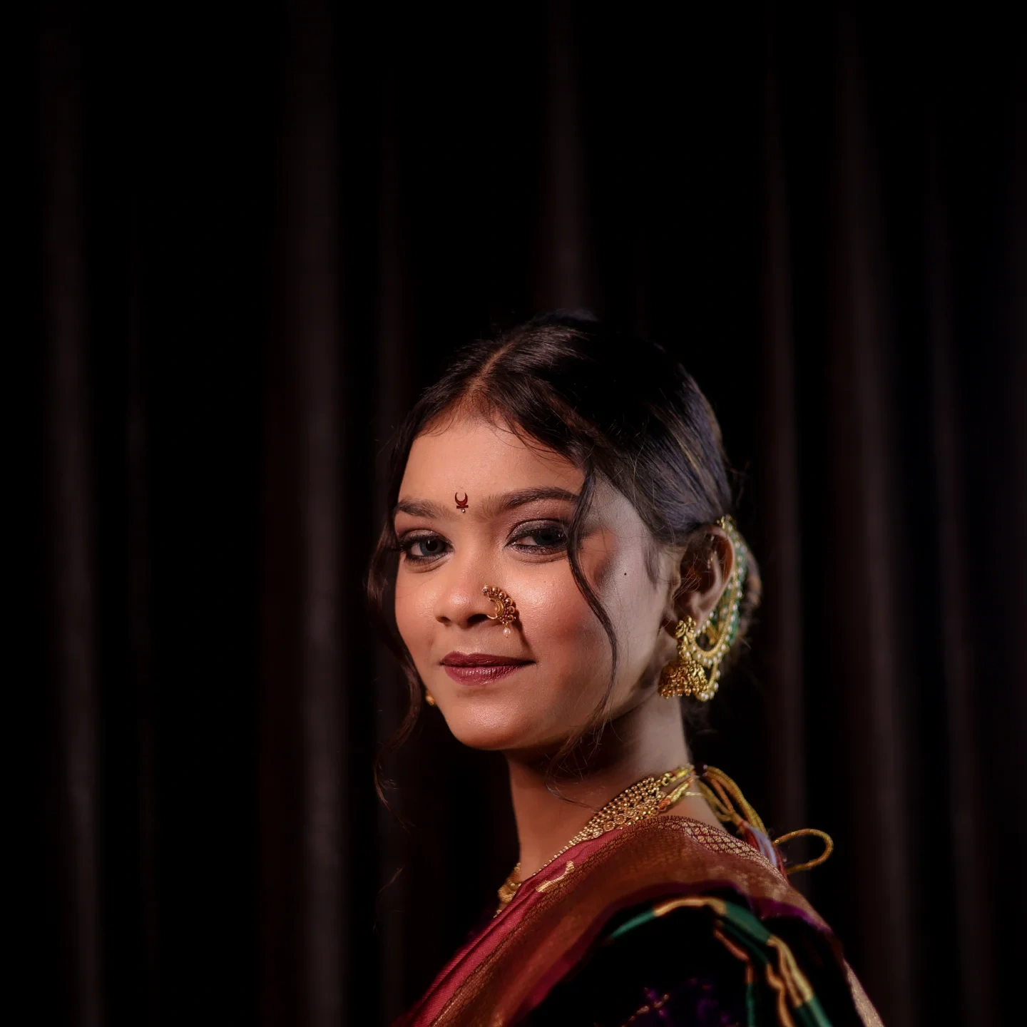 ✨ Marathi look ✨ Traditional vibes  photo 5