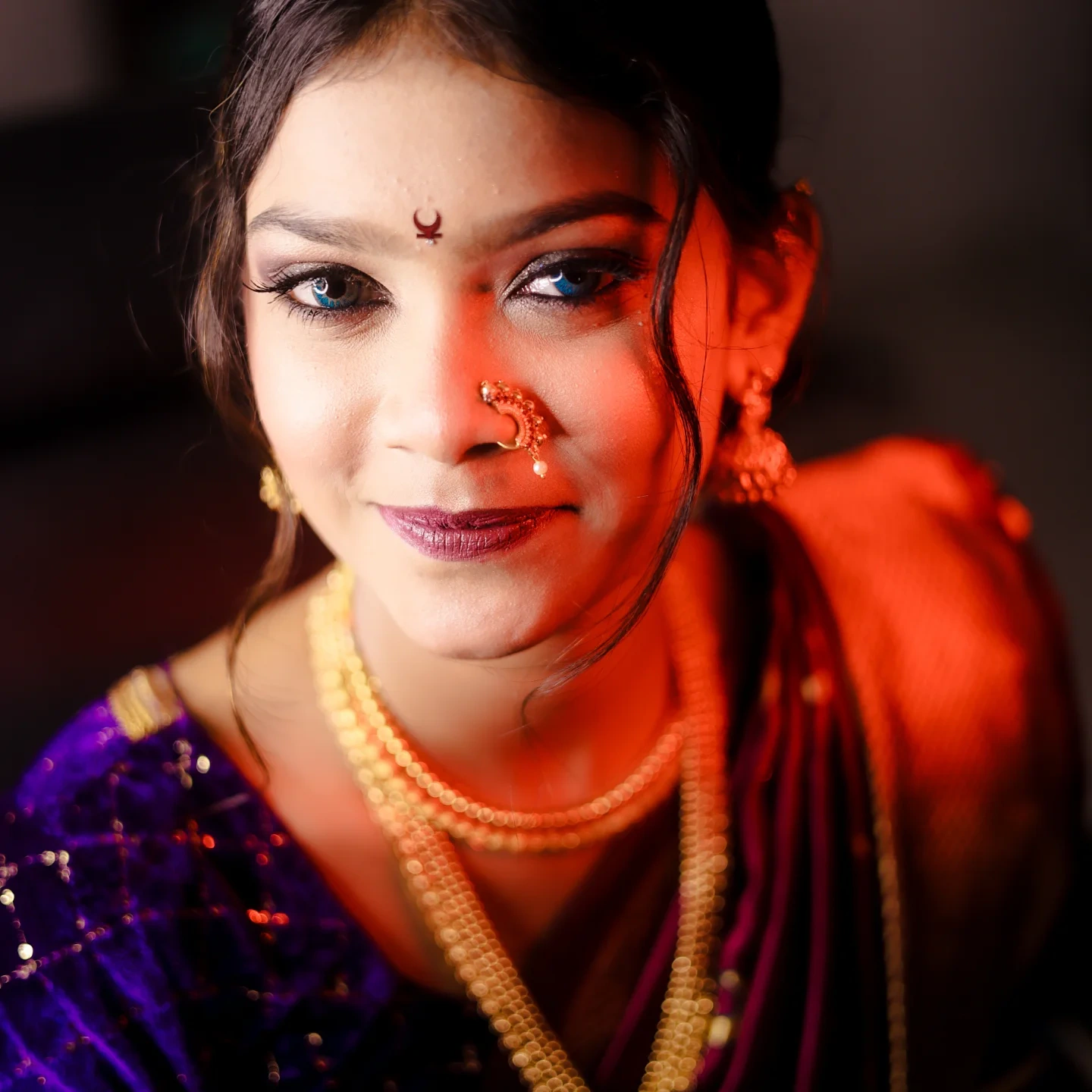 ✨ Marathi look ✨ Traditional vibes  photo 1