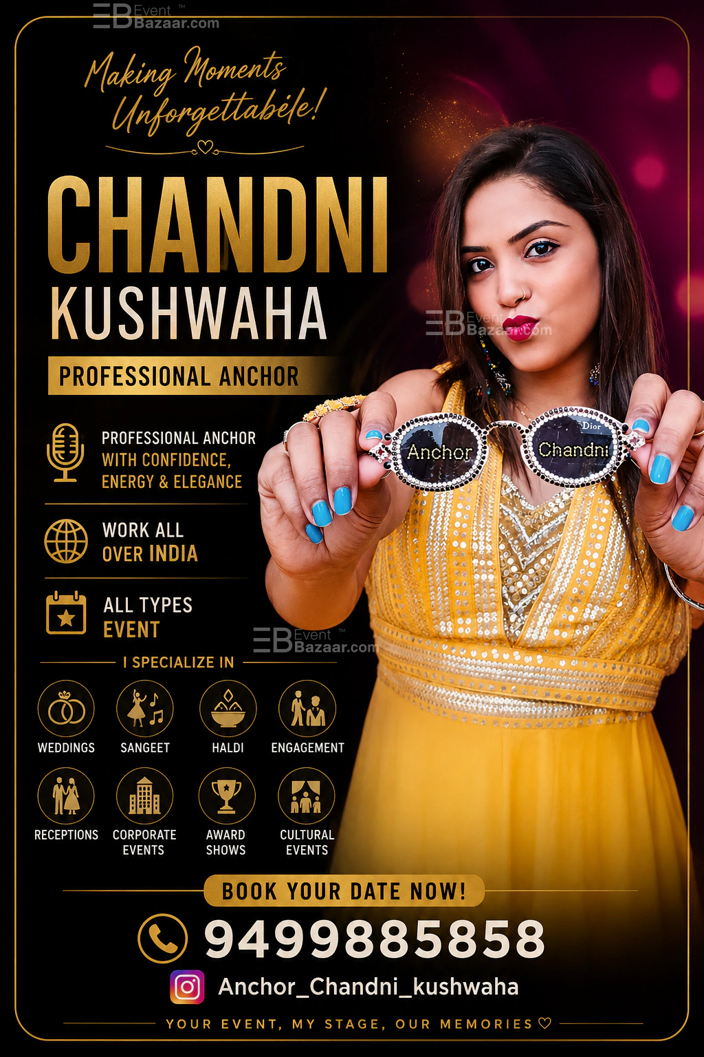 ANCHOR CHANDNI KUSHWAHA