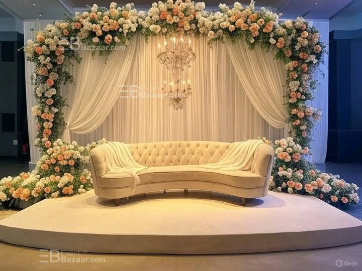 Destination wedding stage photo 10