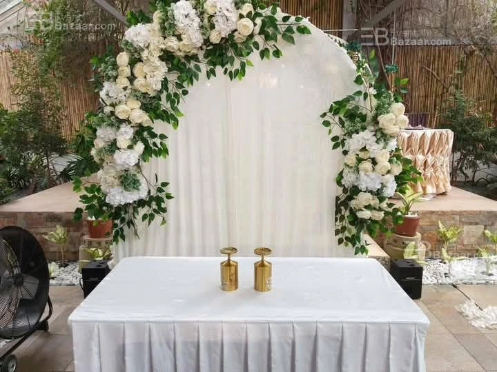 Destination wedding stage photo 9