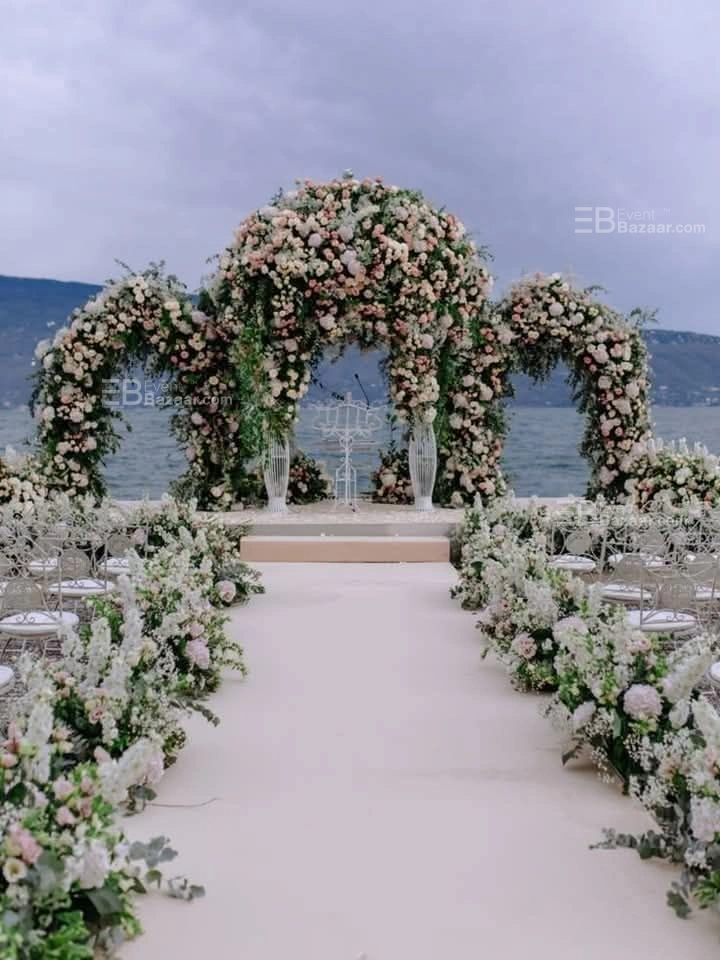 Destination wedding stage photo 15