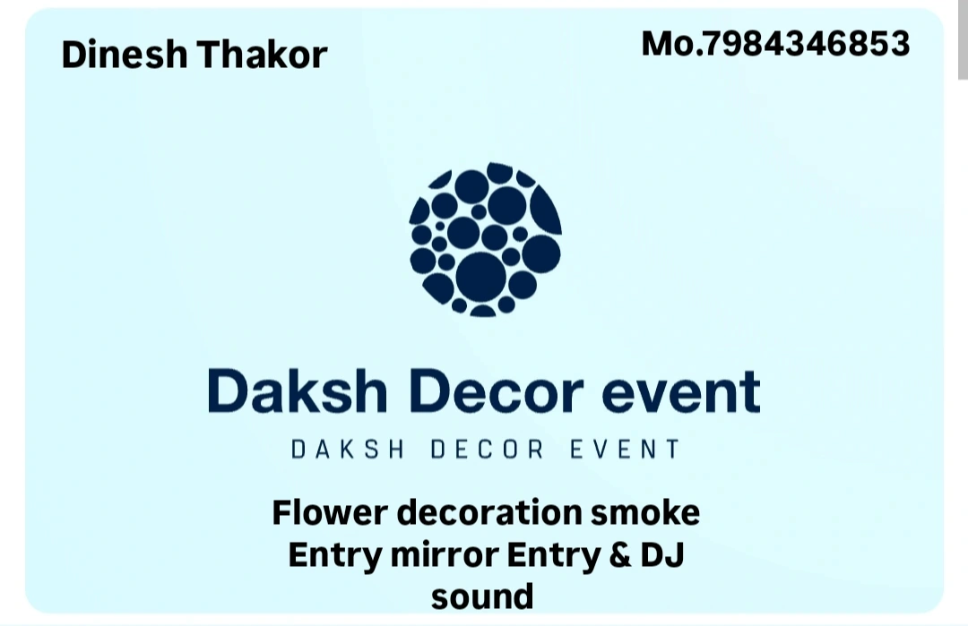 Daksh Decor event