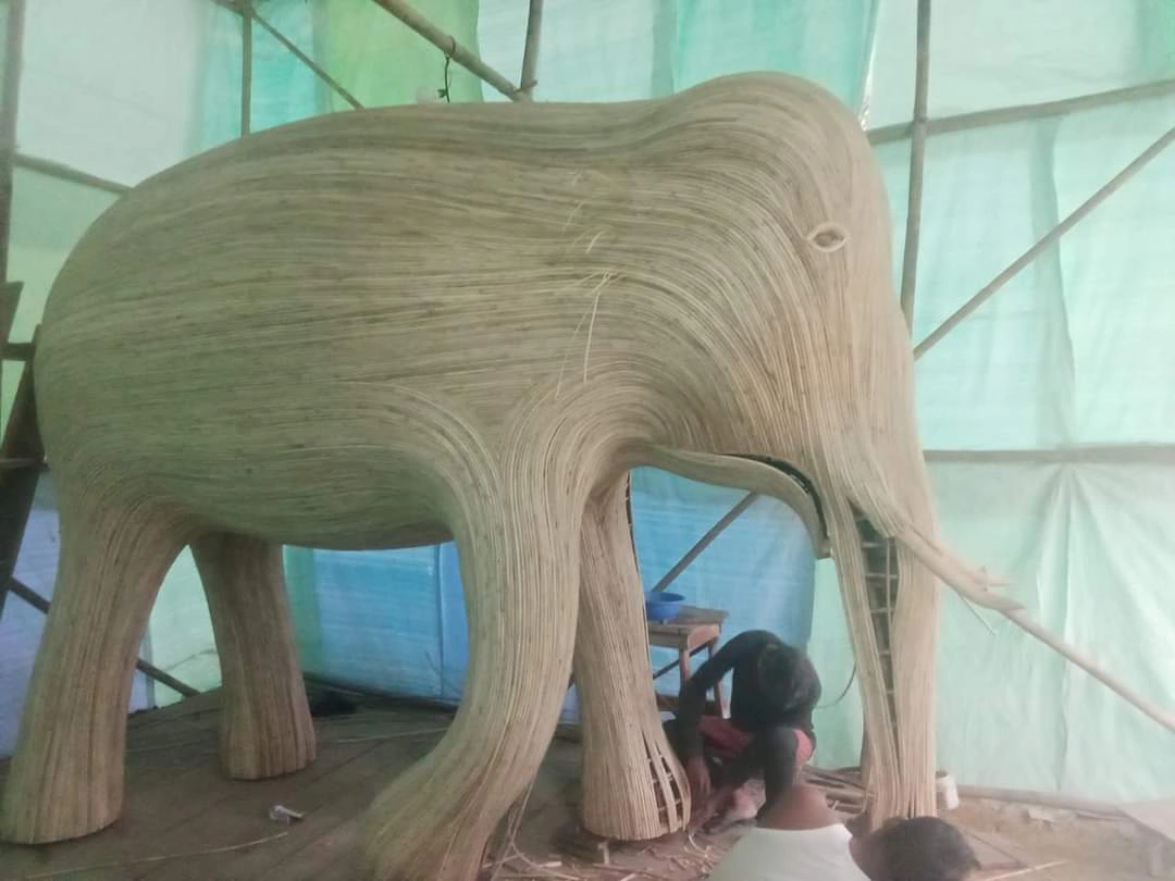 Cane and bamboo handicraft 