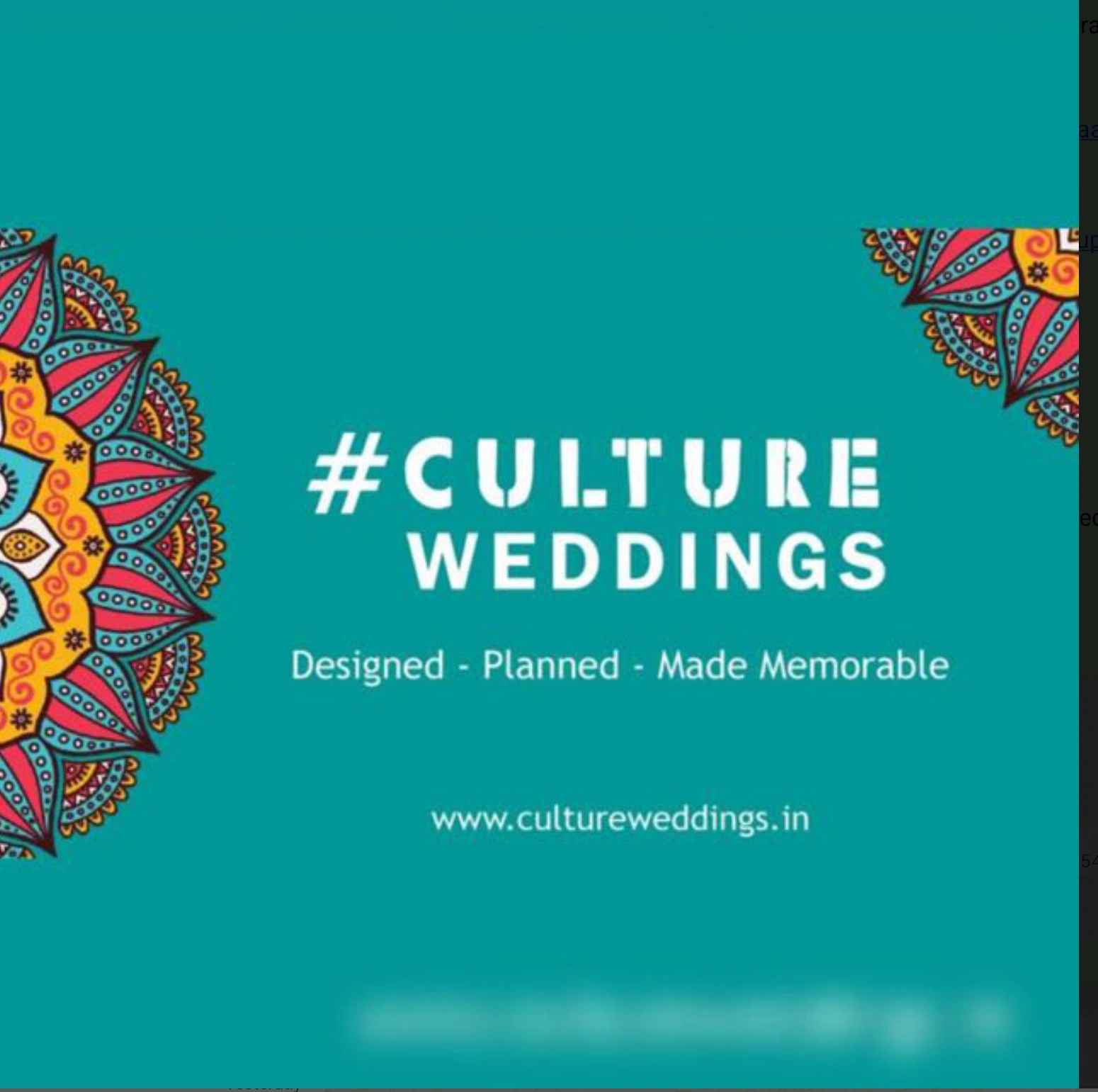Culture Weddings